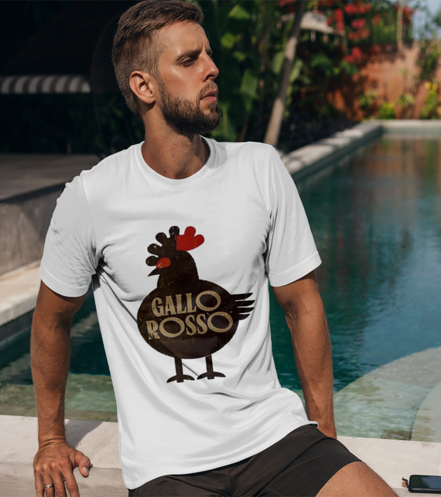 Gallo Rosso Heart Chicken T-Shirt