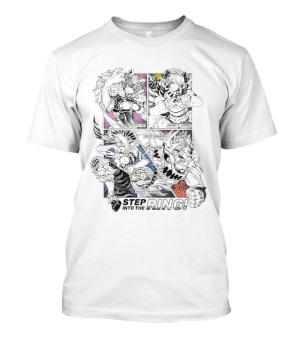 Black Cat Honey Lovely Brute Bomber Wicked Thunder Step Into The Ring T-Shirt