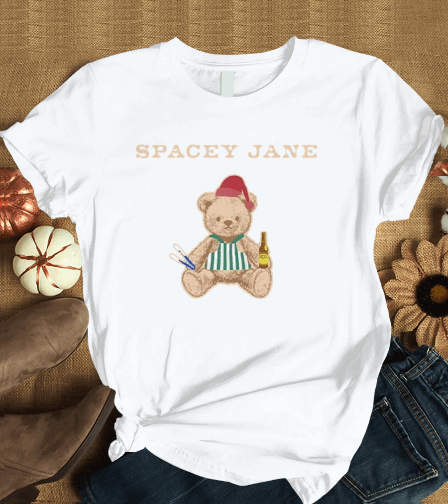 Spacey Jane Bear BBQ Christmas Holiday T-Shirt