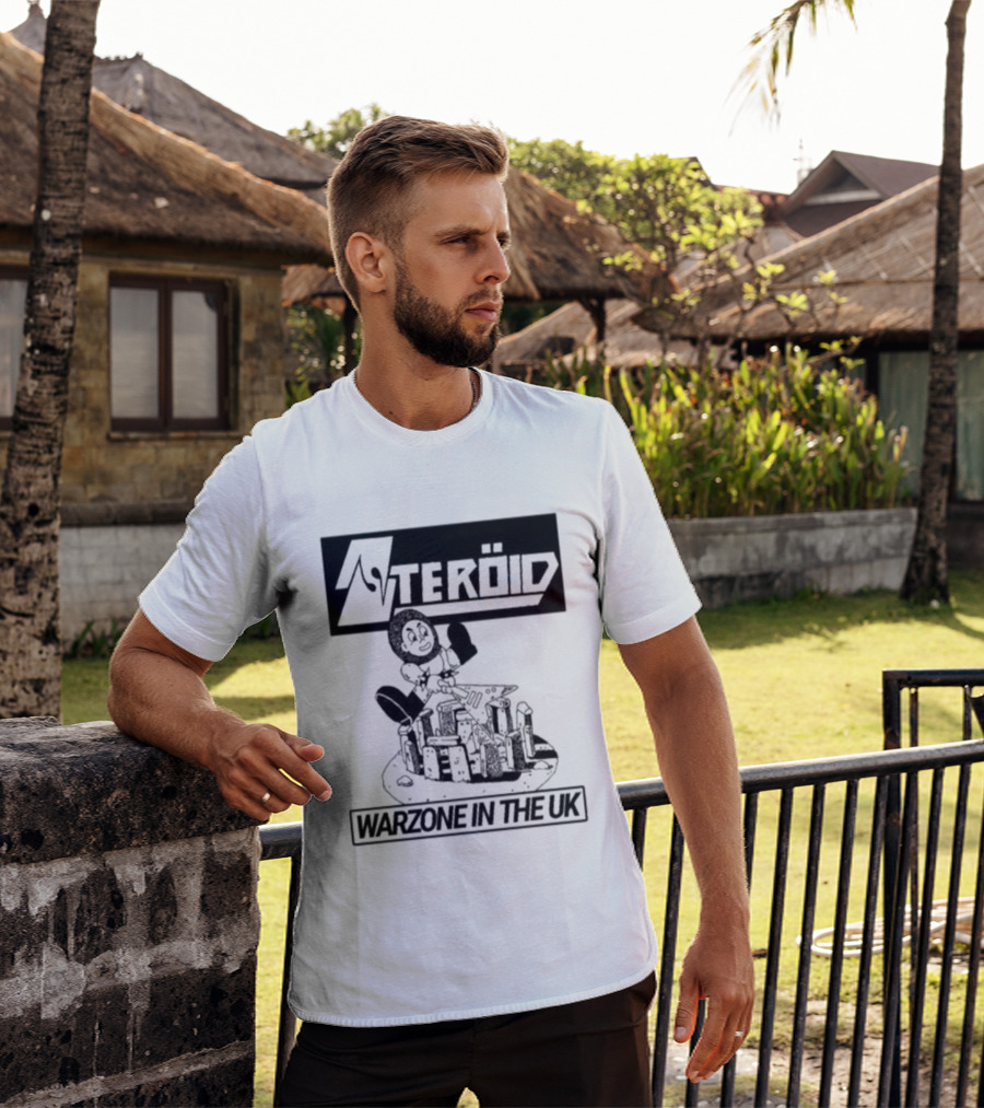 Steroid Warzone UK Bodybuilder Lifting Weights Contest T-Shirt