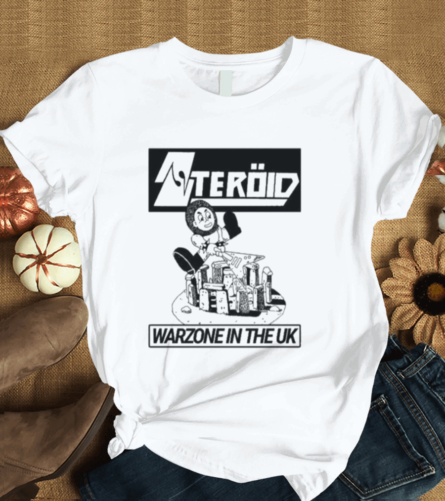 Steroid Warzone UK Bodybuilder Lifting Weights Contest T-Shirt