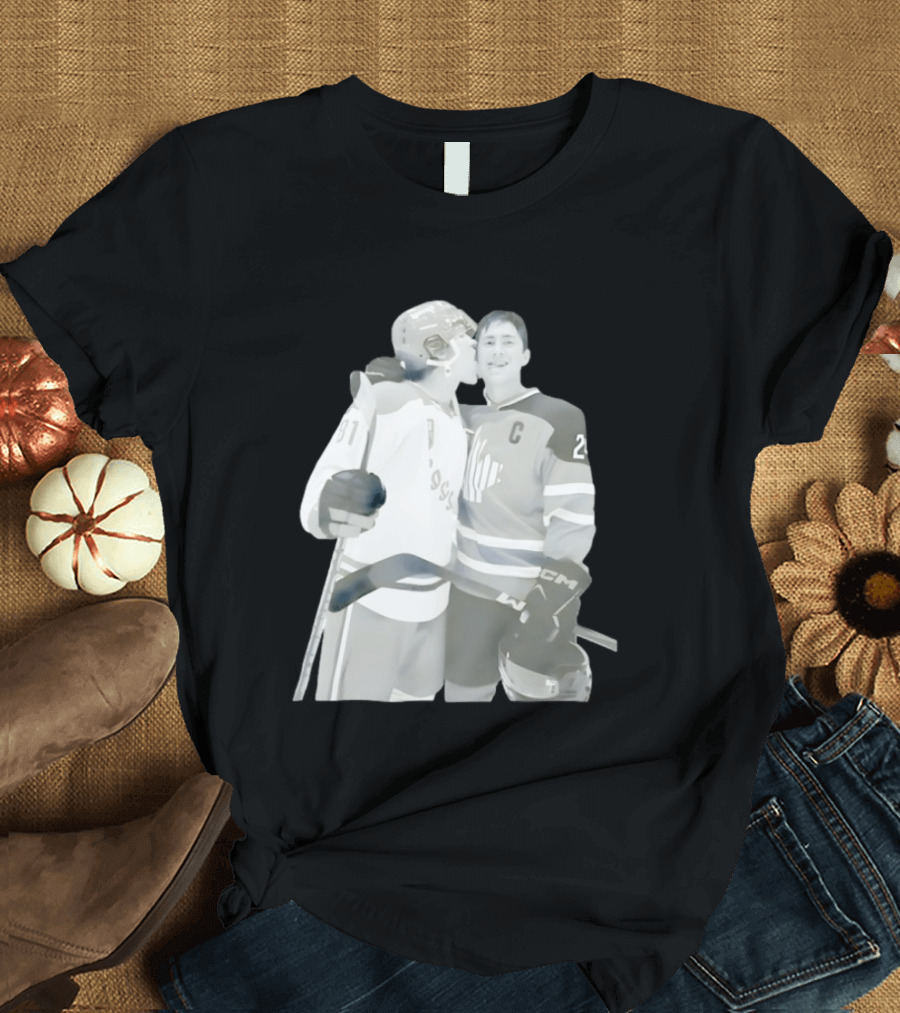 Ilya Rozanov Licks Shane Hollander Face Hockey Romance 81 25 C Ice Embrace T-Shirt