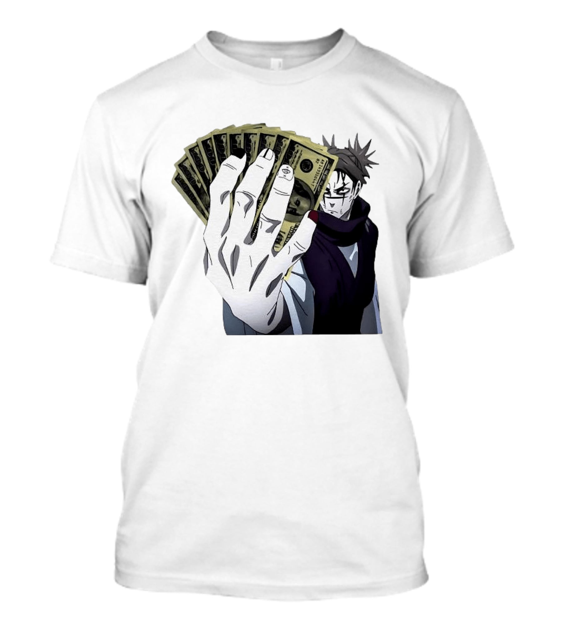 Choso Jujutsu Kaisen Money Fan Anime T-Shirt
