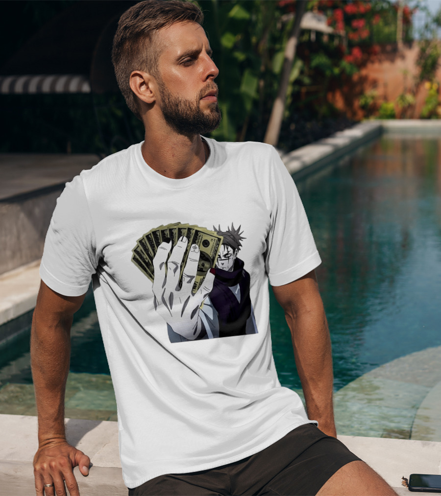 Choso Jujutsu Kaisen Money Fan Anime T-Shirt