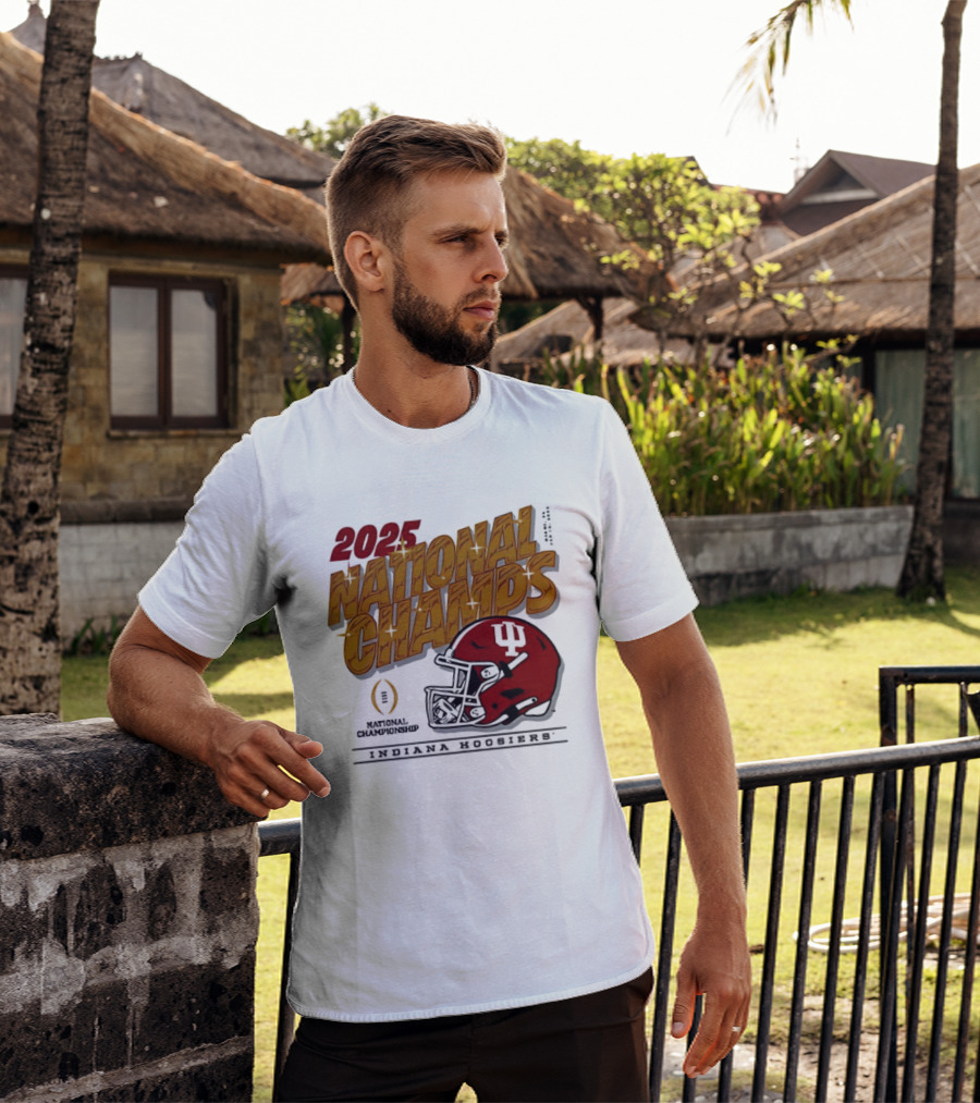 2025 National Champs Indiana Hoosiers Football Champions T-Shirt