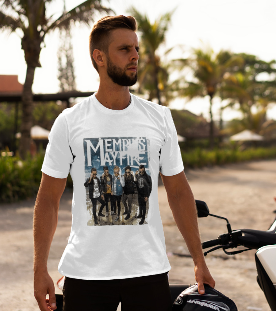 Memphis May Fire Band Sunglasses T-Shirt