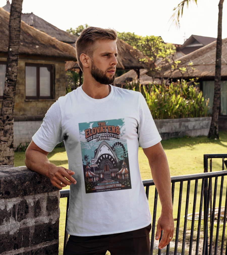 The Elovaters The Hip Abduction Afroman Shark Eubank Orange County Fair Costa Mesa July 11 2026 T-Shirt