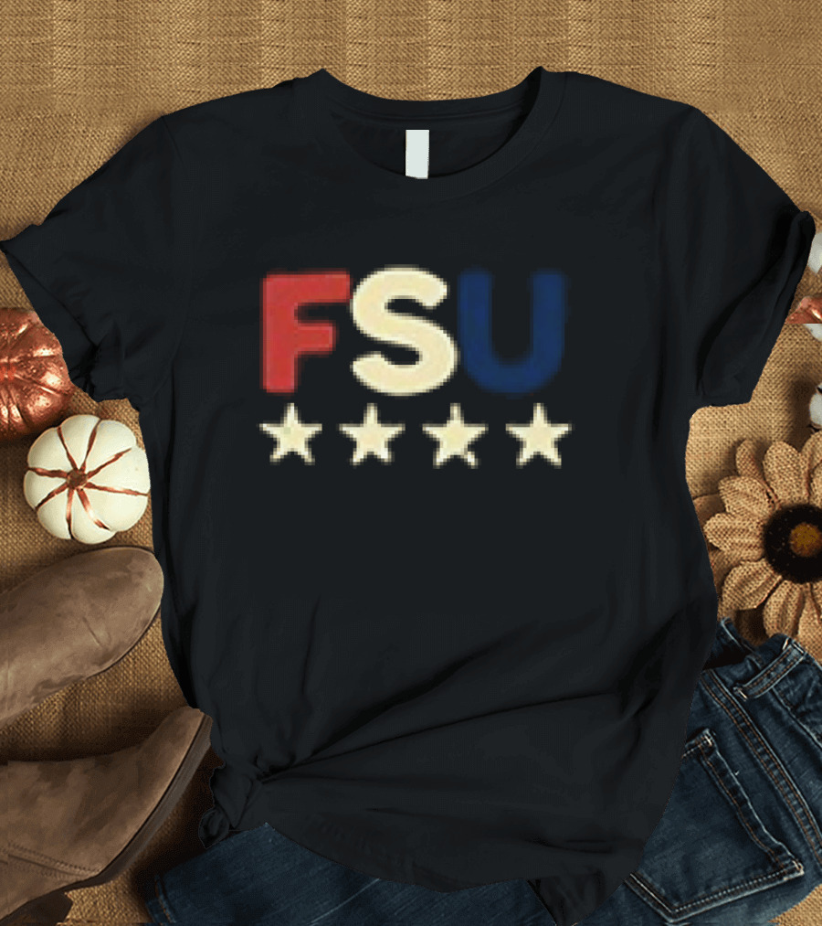 Florida State Seminoles Americana Eagle FSU Stars T-Shirt