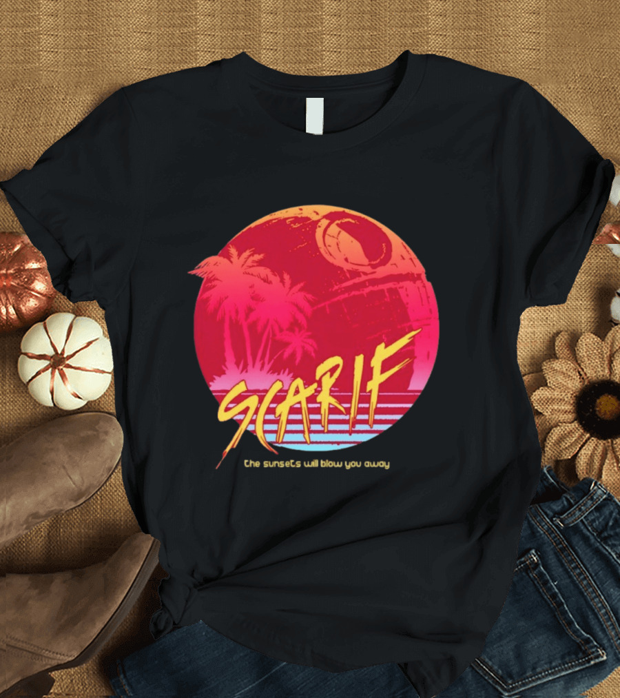 Scarif Sunsets Will Blow You Away T-Shirt