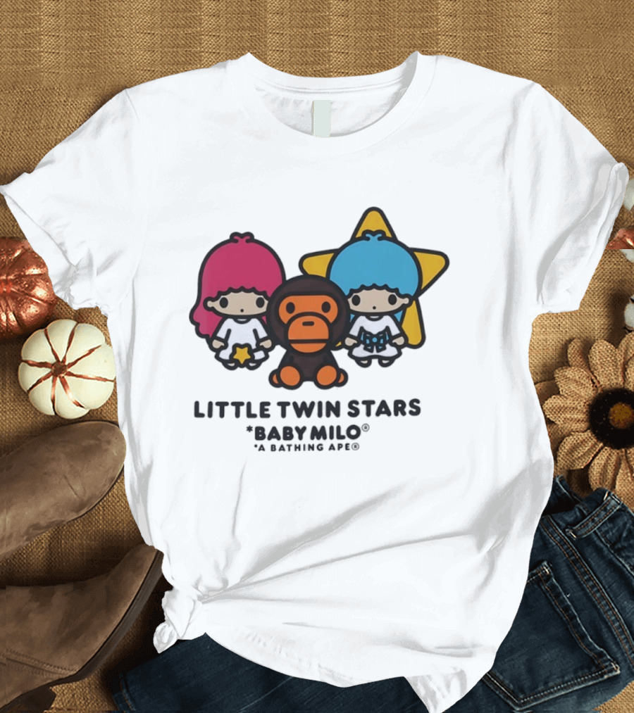Little Twin Stars Baby Milo A Bathing Ape Collaboration T-Shirt
