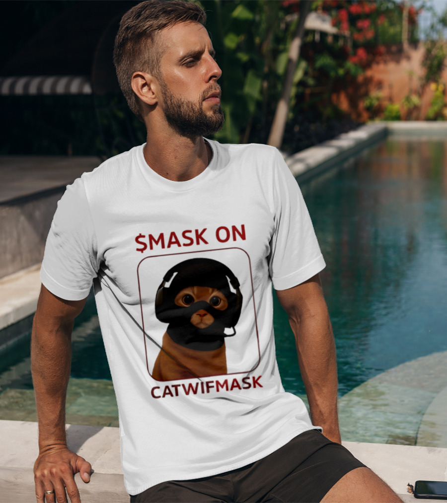 $Mask On Catwifmask T-Shirt