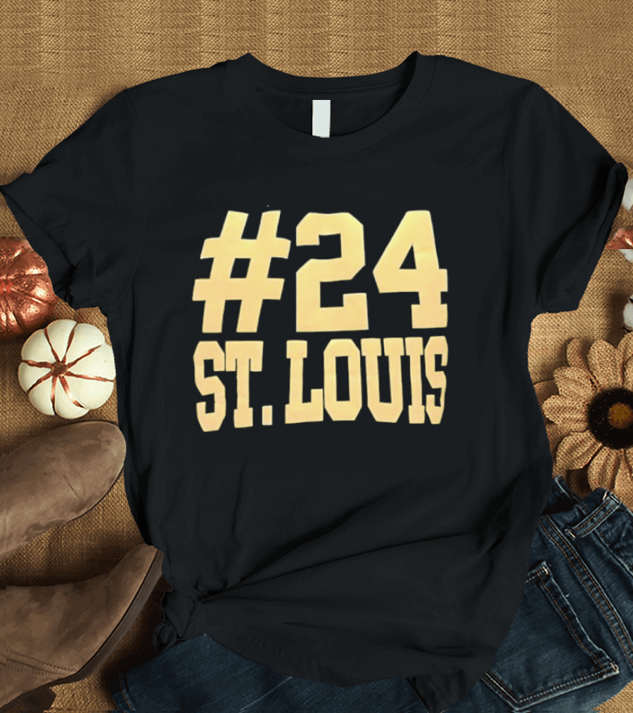 #24 St. Louis Sports Team Jersey T-Shirt