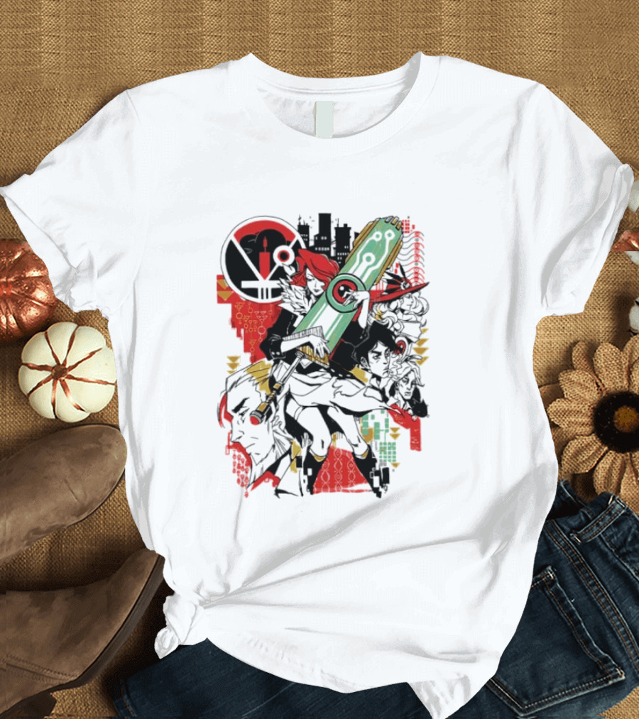 Transistor 10th Anniversary Red And Jaunt Feature T-Shirt