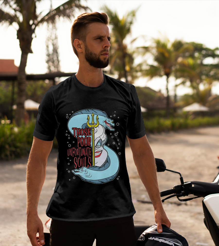 Those Poor Unfortunate Souls Sea Witch The Little Mermaid 1989 T-Shirt