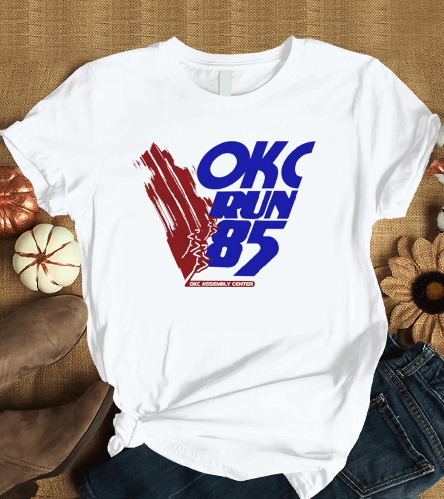 OKC Run 85 OKC Assembly Center Racing Event T-Shirt