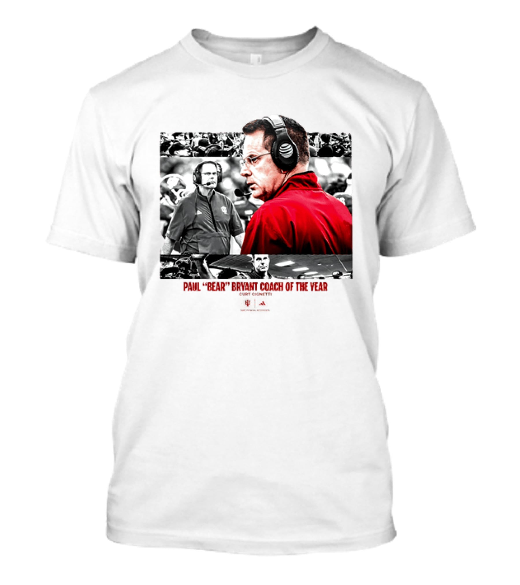Paul Bear Bryant Coach Of The Year 2026 Football Legacy T-Shirt