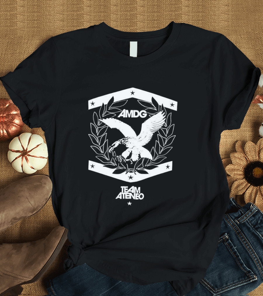 ARDG Team Ateneo Eagle Emblem With Laurel Wreath T-Shirt