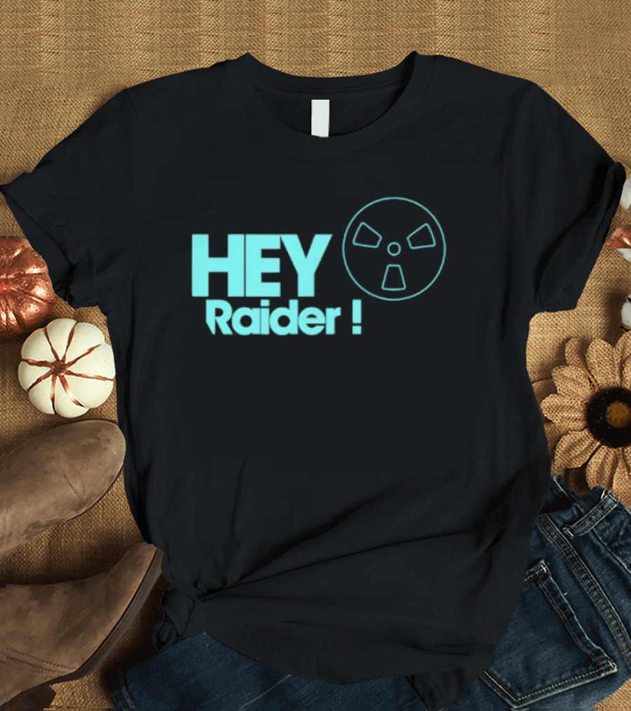 Hey Raider Sci Fi Gamer Safe Pocket Game Humor T-Shirt