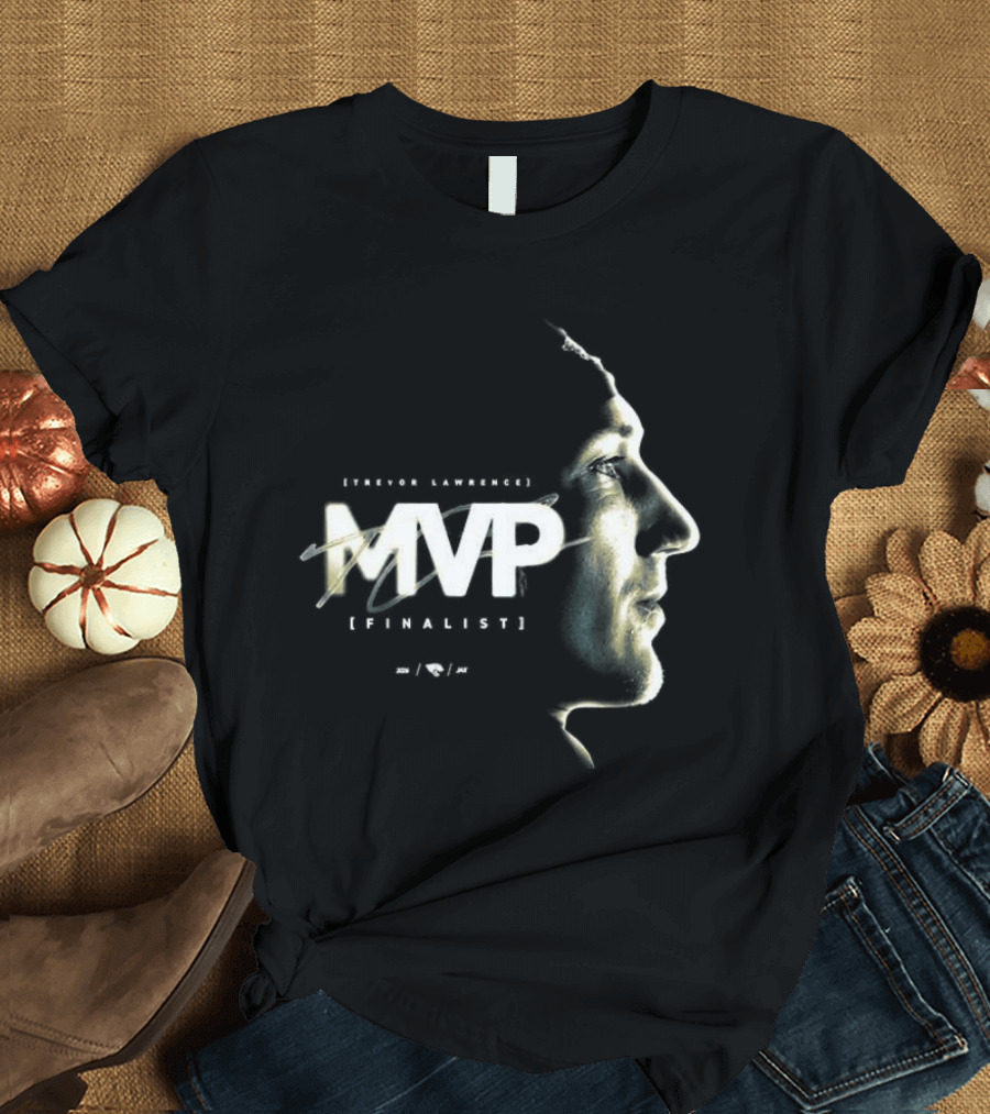Trevor Lawrence MVP Finalist Jacksonville Jaguars Face T-Shirt