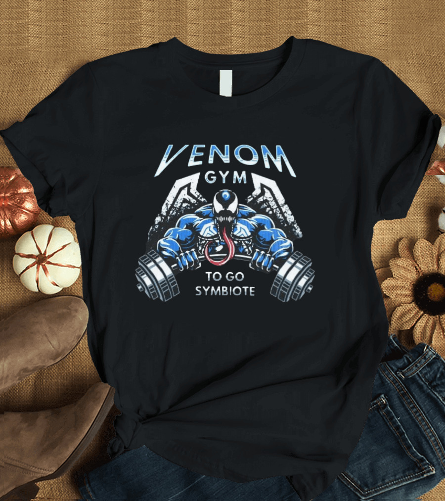 Venom Gym Workout Symbiote Strength Training T-Shirt