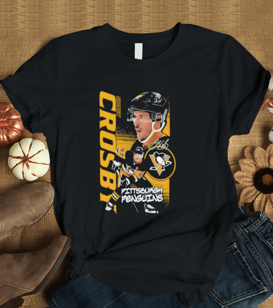 Pittsburgh Penguins Crosby Playmaker Hockey Legend T-Shirt