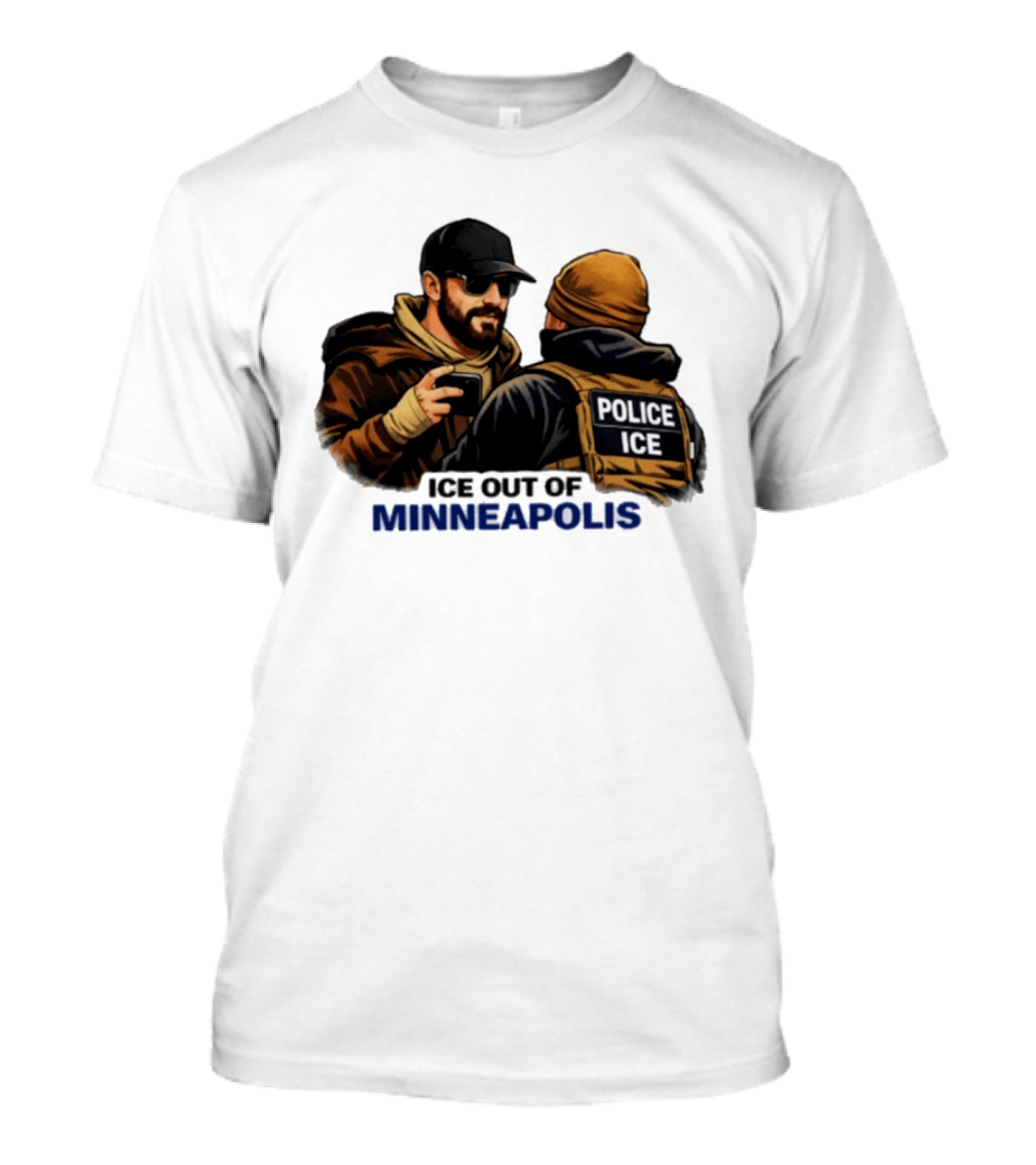 Justice For Alex Pretti Ice Out Of Minneapolis T-Shirt