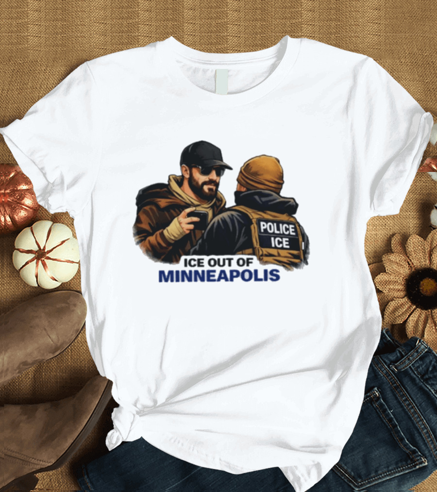 Justice For Alex Pretti Ice Out Of Minneapolis T-Shirt