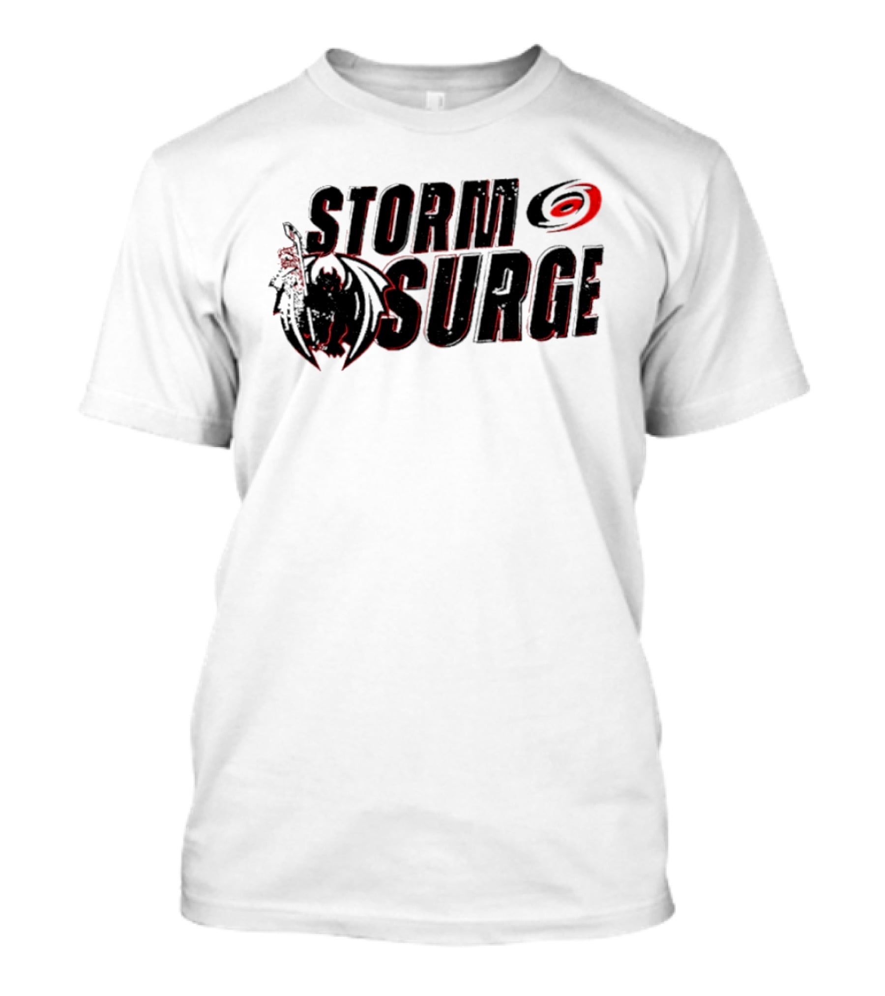 Storm Surge Carolina Hurricanes Hockey Dragon T-Shirt