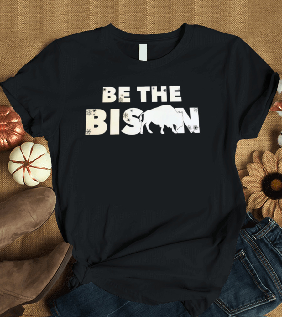 Be The Bison Christmas T-Shirt