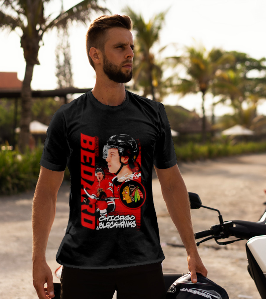 Connor Bedard Chicago Blackhawks Hockey Bedard T-Shirt