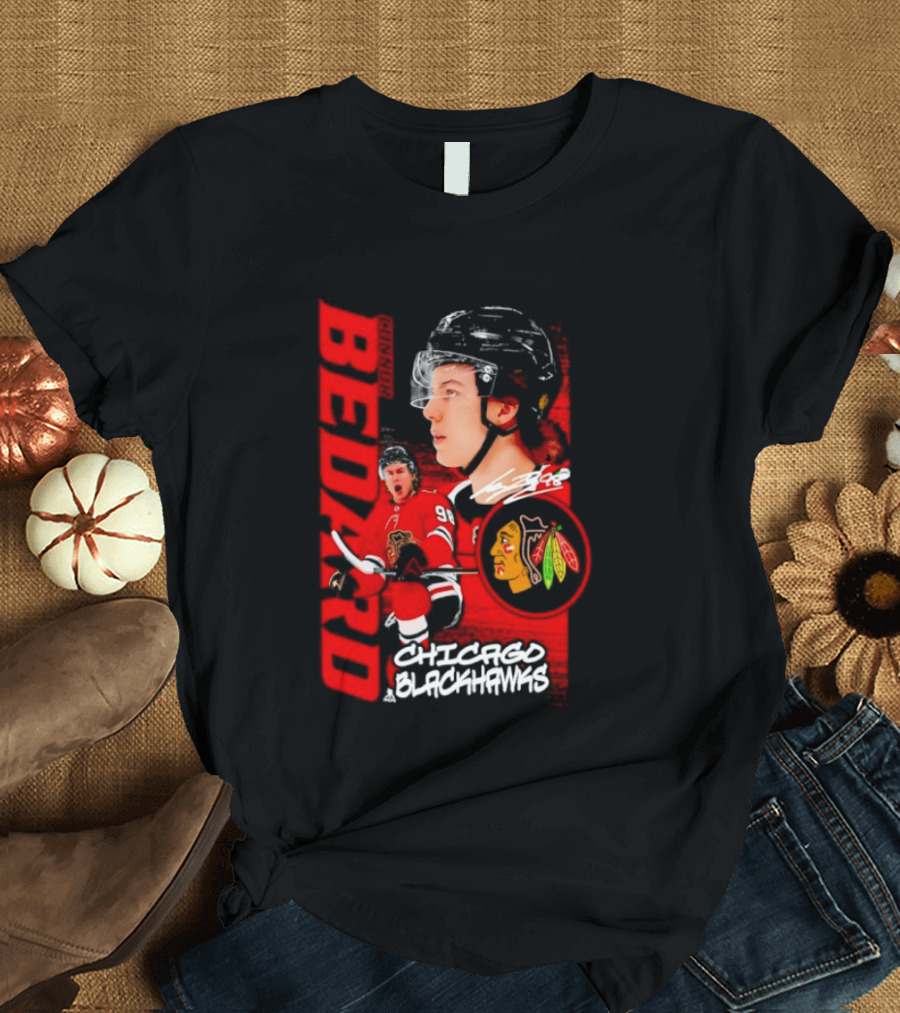 Connor Bedard Chicago Blackhawks Hockey Bedard T-Shirt
