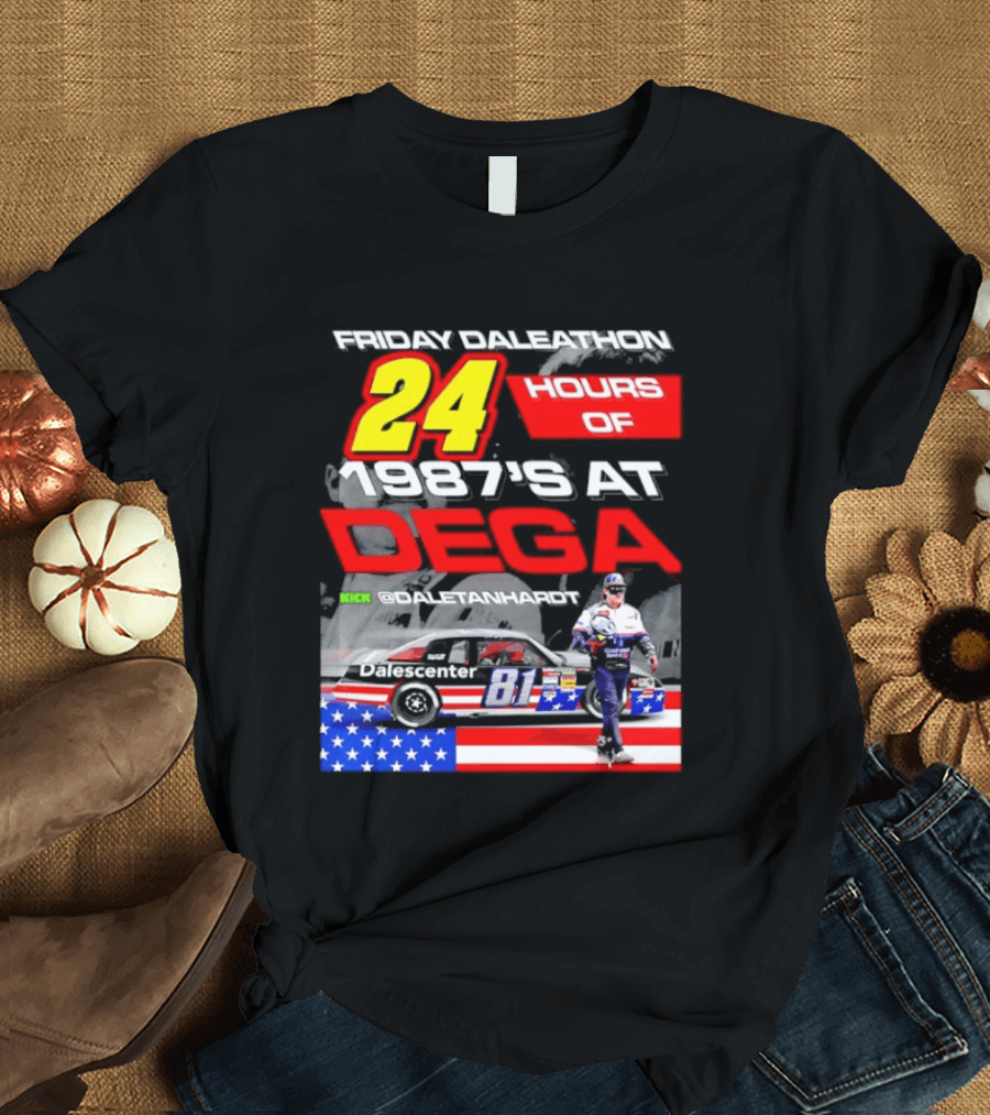 Friday Daleathon 24 Hours Of 1987's Race At Dega @DaleTanhardt 81 T-Shirt