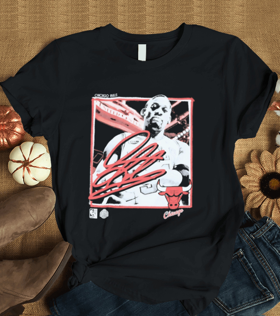 Dennis Rodman Chicago Bulls Basketball T-Shirt