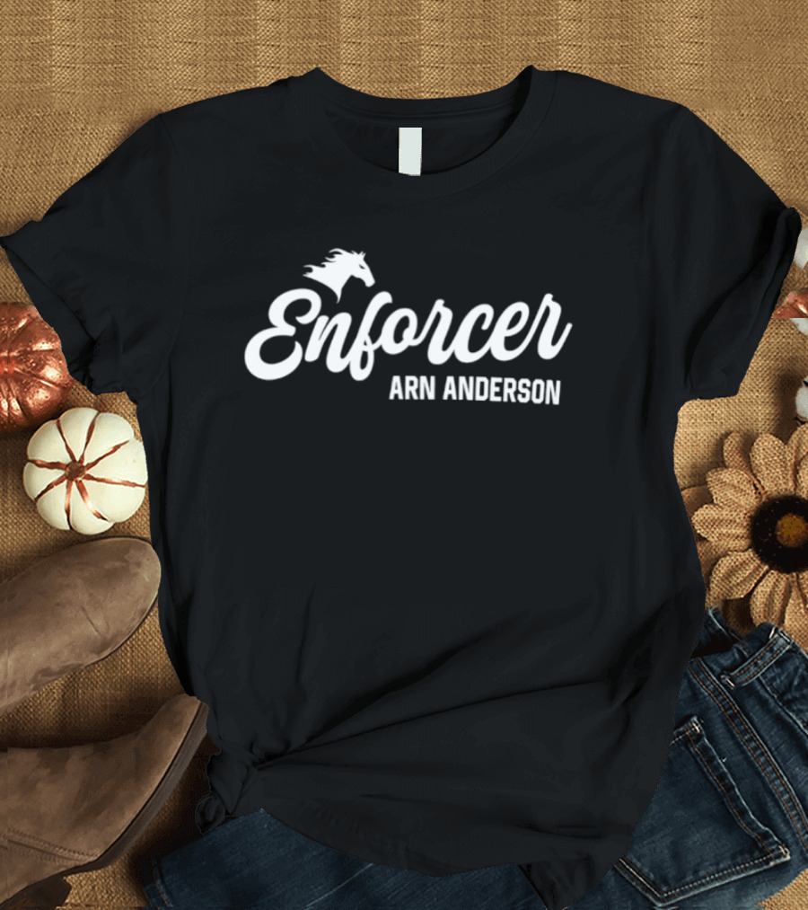 Enforcer Arn Anderson Horse Head T-Shirt