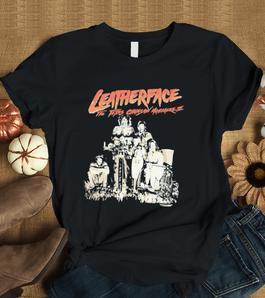 Leatherface The Texas Chainsaw Massacre III Horror Movie Fan Collectible T-Shirt