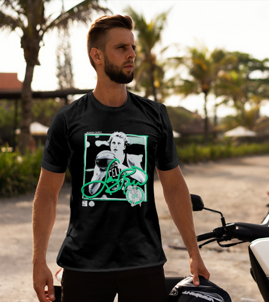 Larry Bird Boston Celtics NBA Legend T-Shirt
