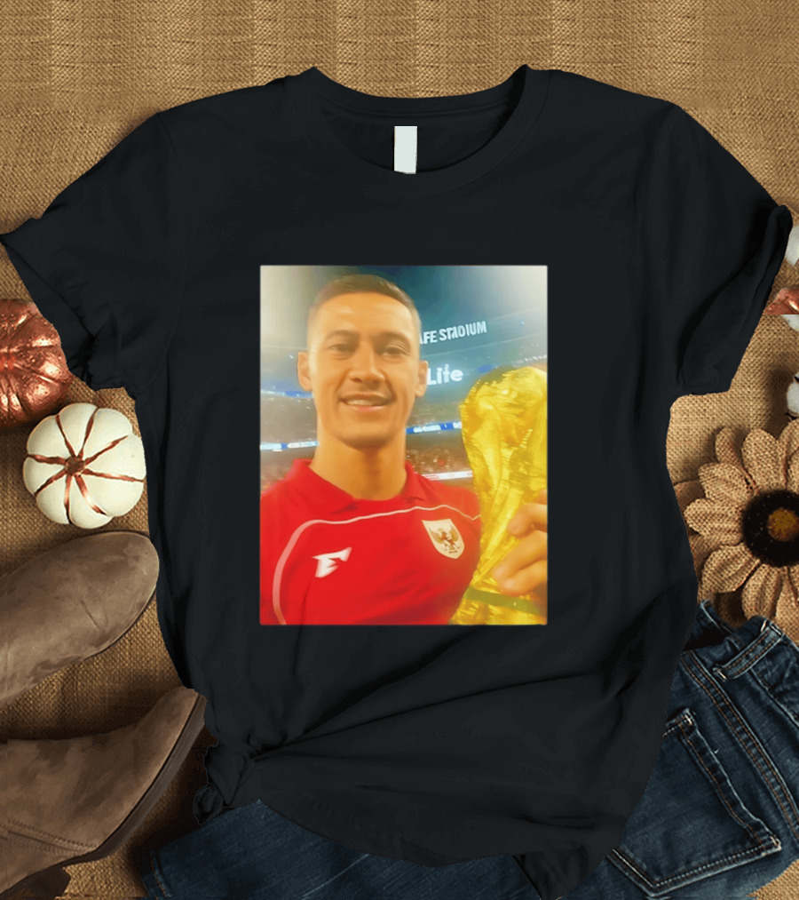 Life Stadium Álex Grimaldo Bundesliga Trophy Event Image T-Shirt