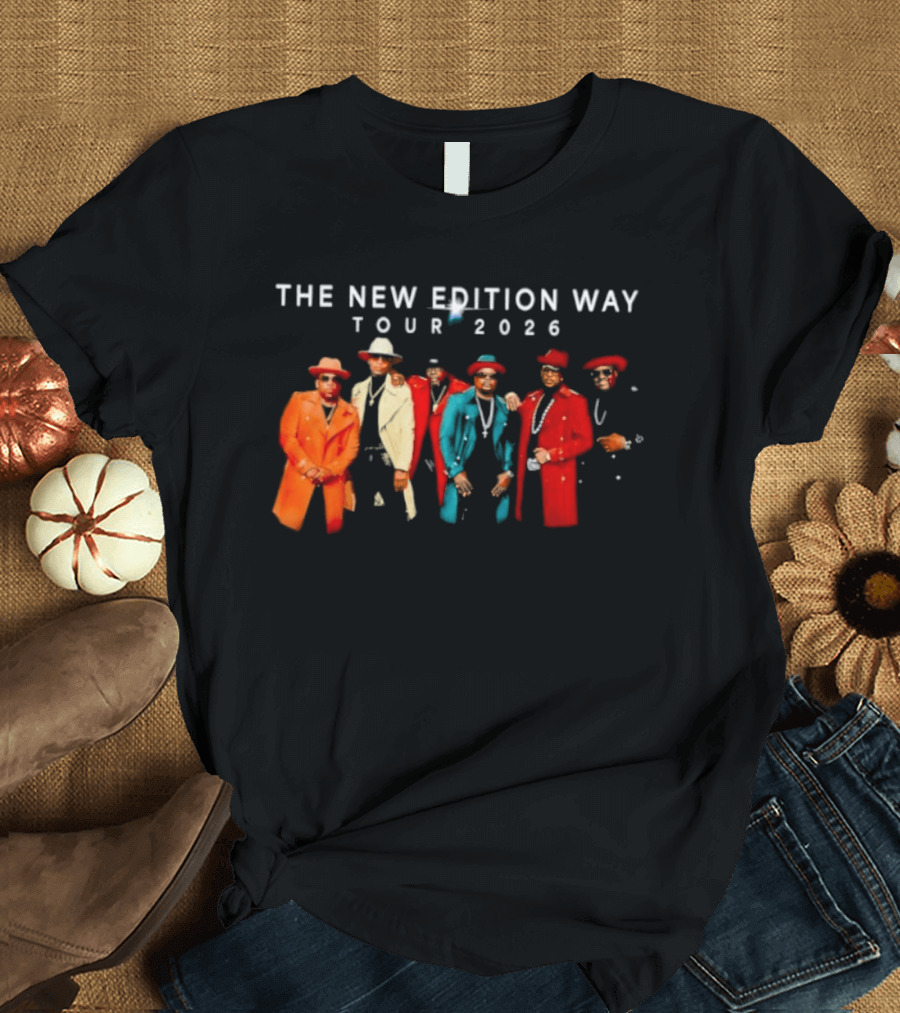 The New Edition Way Tour 2026 Concert Fashion T-Shirt