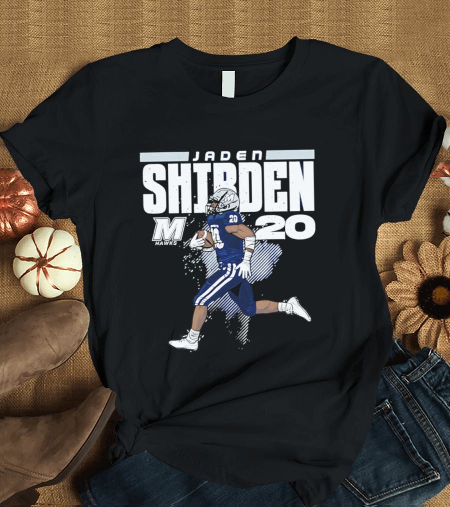 Jaden Shirden Monmouth NCAA Football 20 T-Shirt