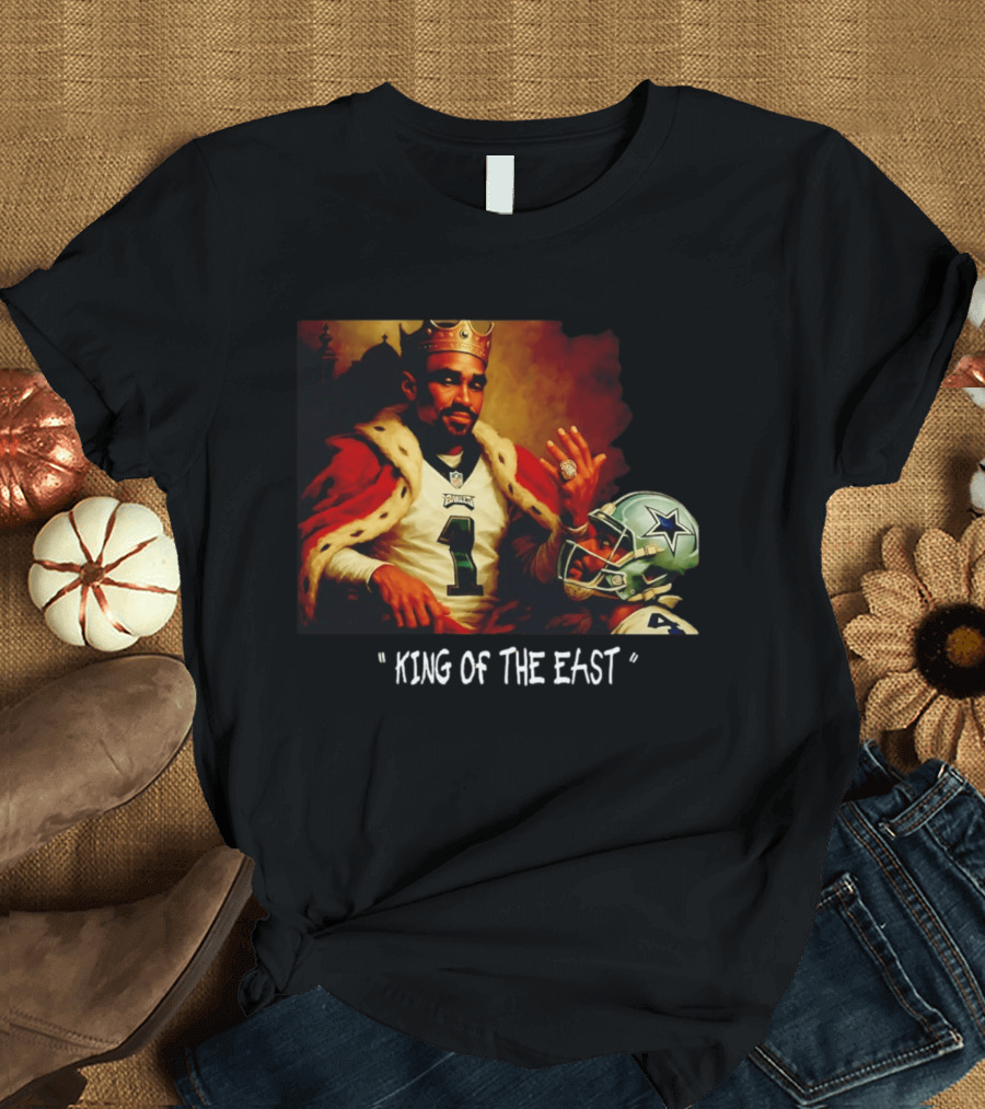 Philadelphia Eagles King Of The East Reigns Over Cowboys T-Shirt