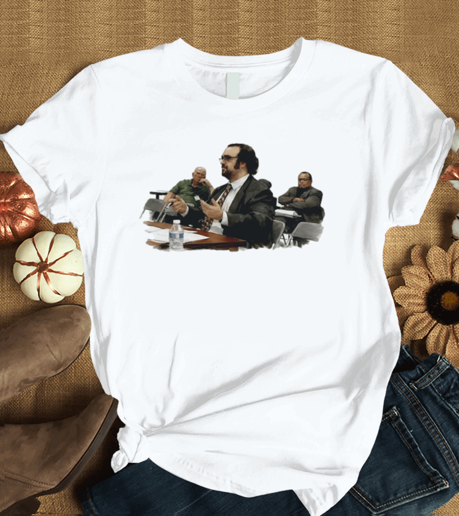 Look At My Lawyer Dawg Meme I'm Going To Jail Courtroom Scene T-Shirt