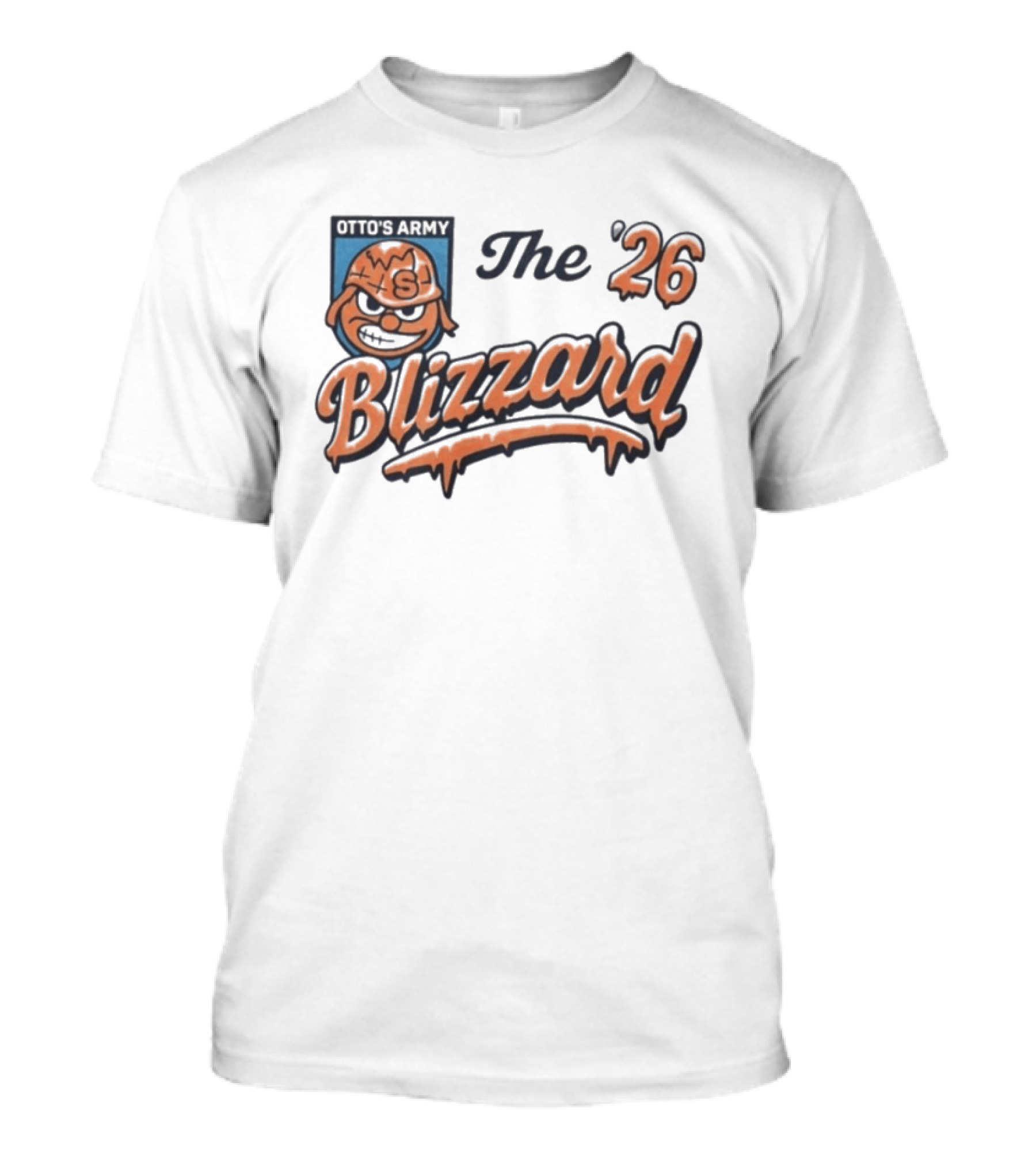 Otte's Army The '26 Blizzard W Smiley Helmet T-Shirt