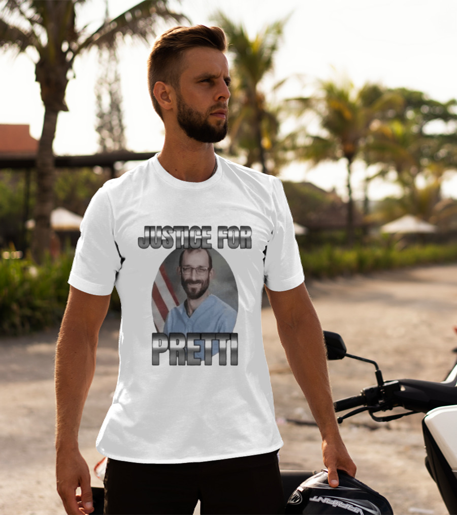 Justice For Alex Pretti Minneapolis ICU Nurse Memorial T-Shirt