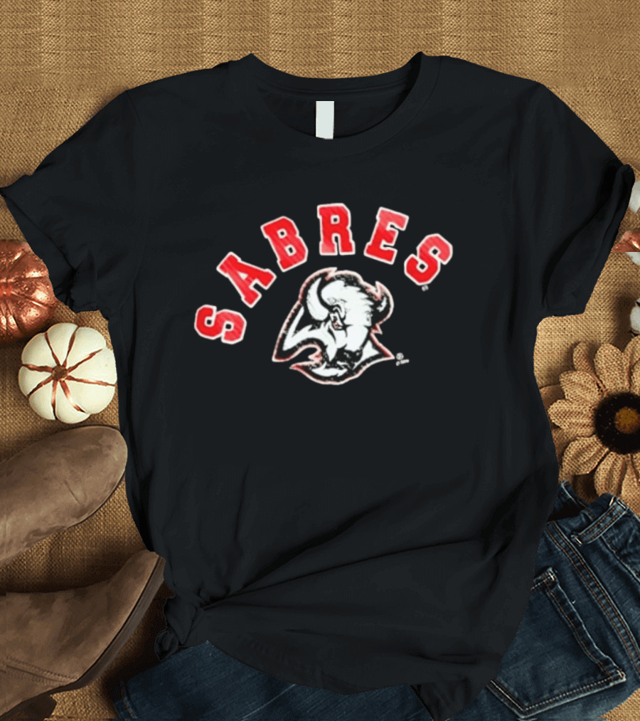 Sabres Vintage Buffalo Hockey T-Shirt