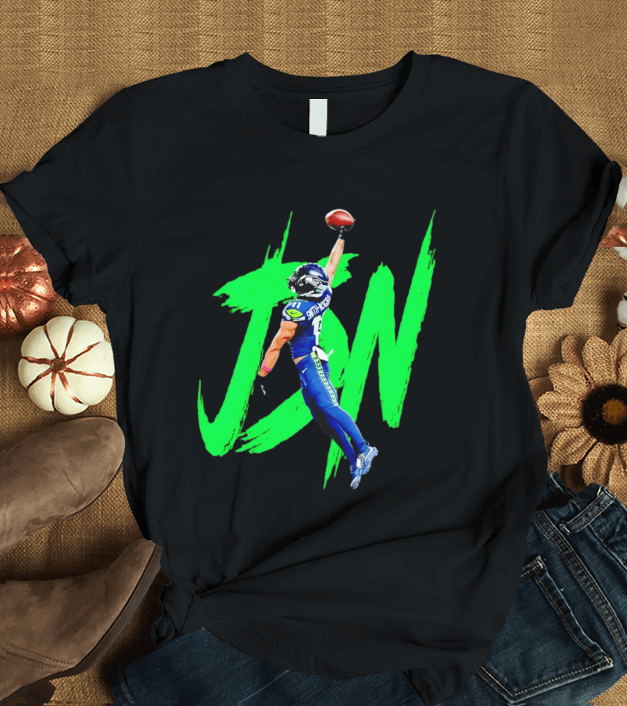 JSN Jaxon Smith Njigba Seattle Seahawks Football 2025 T-Shirt