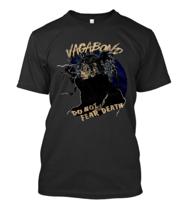 Vagabond Manga Character Do Not Fear Death T-Shirt