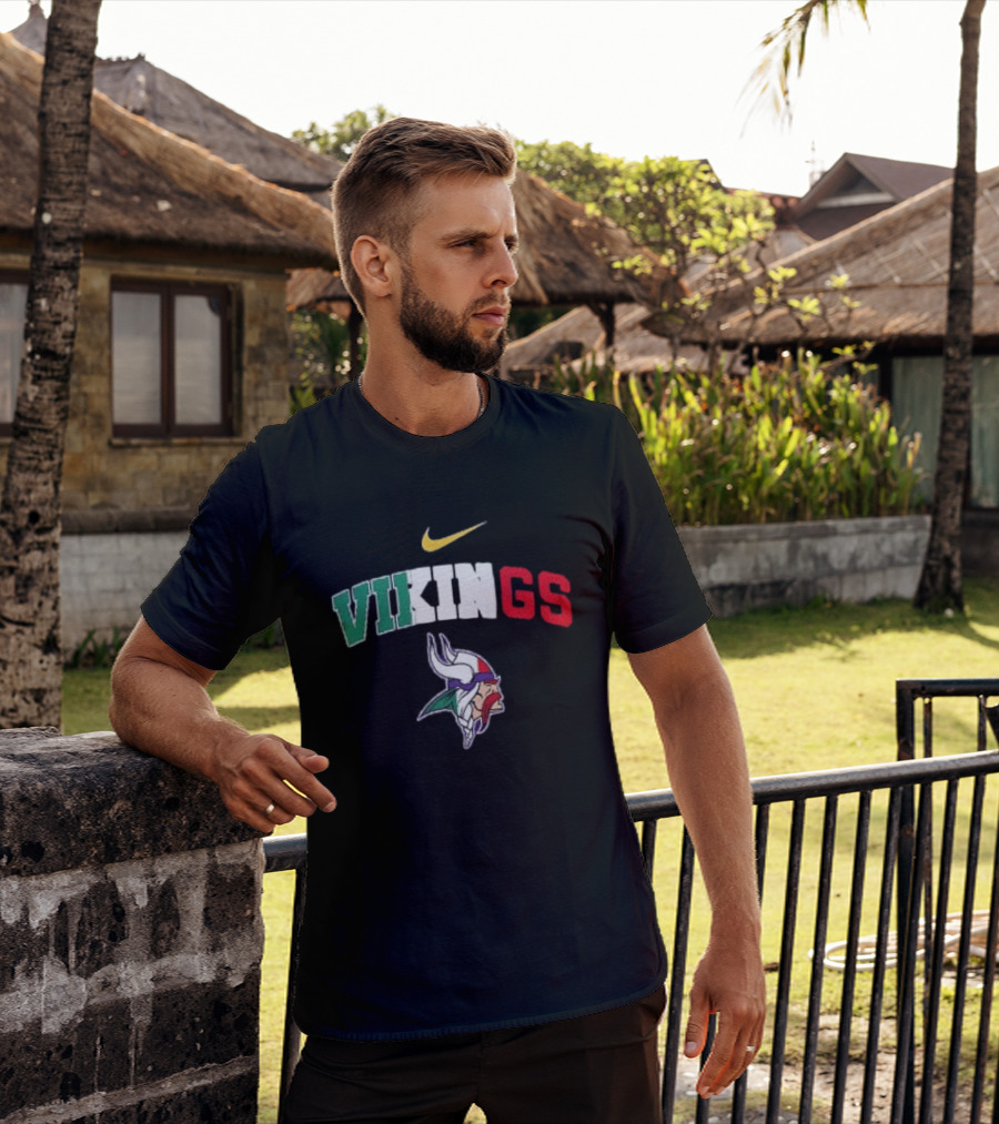 Minnesota Vikings Italia Nike Go Vikings T-Shirt