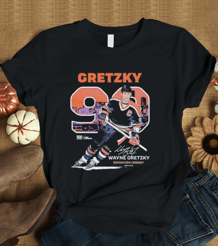 Wayne Gretzky 99 Edmonton Hockey T-Shirt