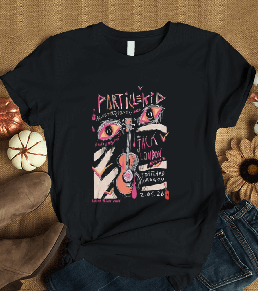 Particlekid AcoustiQuest Tour Portland Oregon 2026 Jack London Reimagined T-Shirt