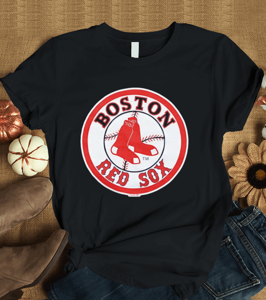 Boston Red Sox Hanging Red Socks Baseball Team T-Shirt